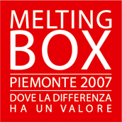 LOGO: MELTING BOX Piemonte 2007 anno europeo delle pari opportunità per tutti